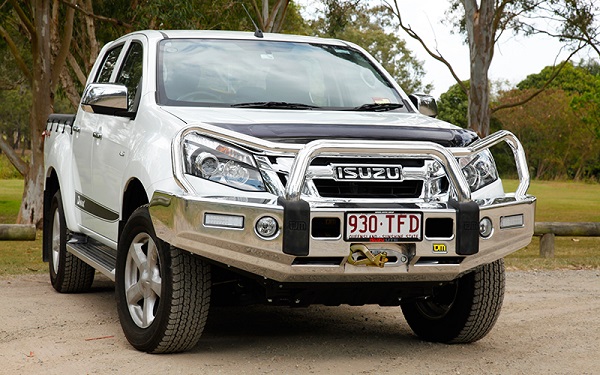 dmax isuzu bull bar